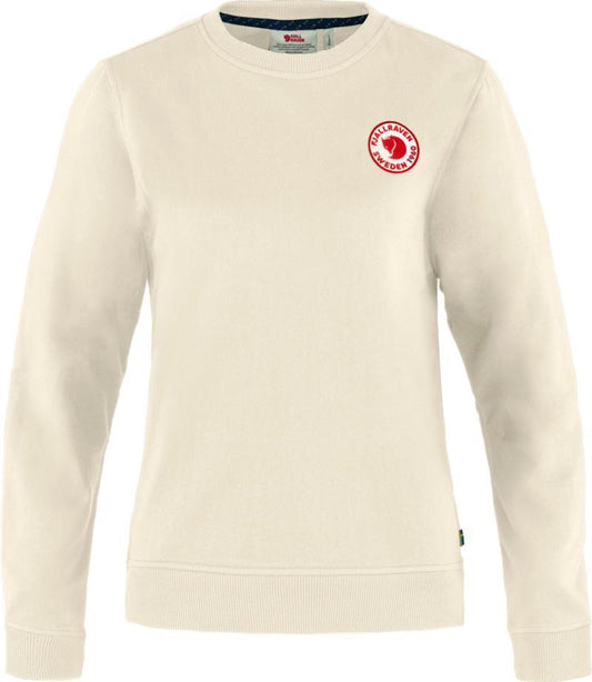1960 Logo Badge Sweater - Womens - Chalk White 1