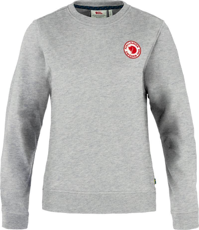 1960 Logo Badge Sweater - Womens - Grey / Melange 1