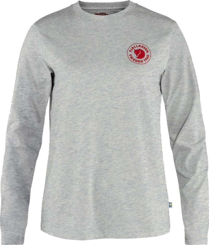 1960 Logo LS T-Shirt - Womens - Grey / Melange 1