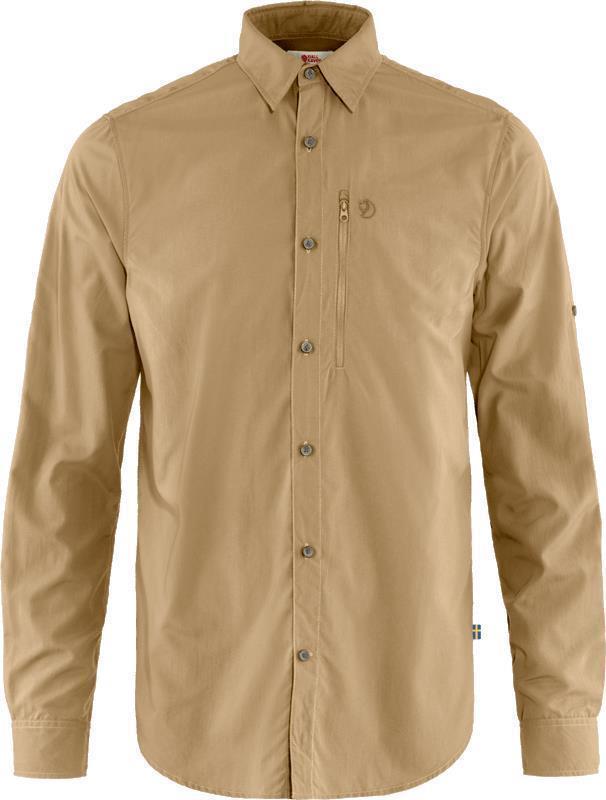 Abisko Hike LS Shirt - Solid - Mens - Dune Beige 1