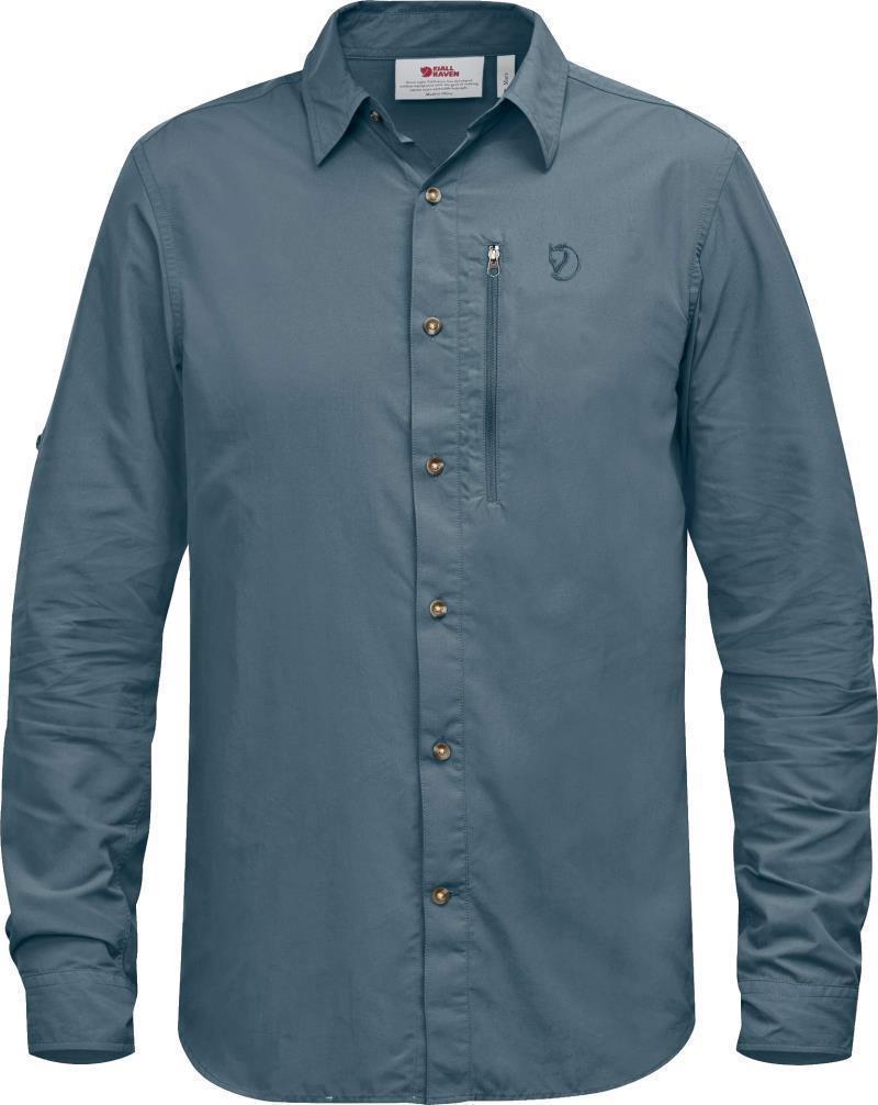 Abisko Hike LS Shirt - Solid - Mens - Dusk 1
