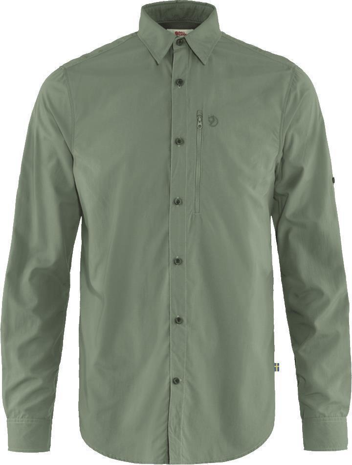 Abisko Hike LS Shirt - Solid - Mens - Patina Green 1