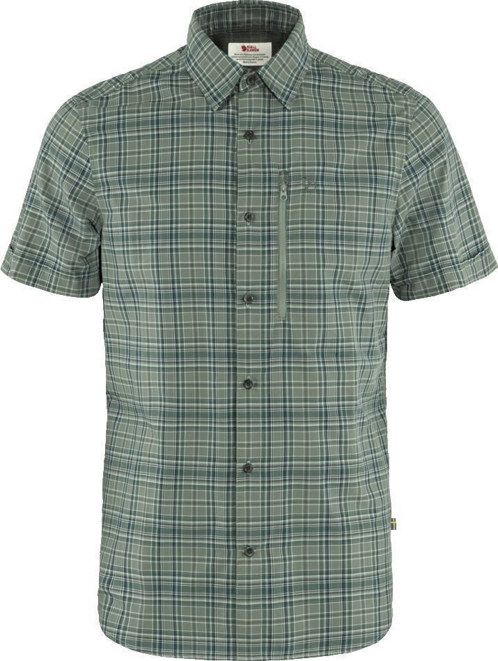 Abisko Hike SS Shirt - Solid - Mens - Arctic Green / Patina Green 1