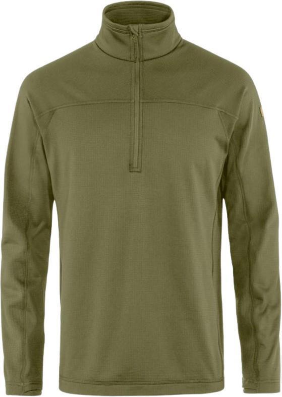 Abisko Lite Fleece Half Zip - Mens - Green 1