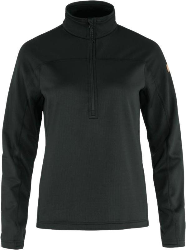 Abisko Lite Fleece Half Zip - Womens - Black 1