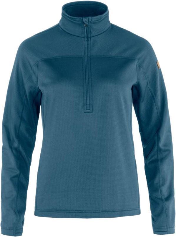 Abisko Lite Fleece Half Zip - Womens - Indigo Blue 1
