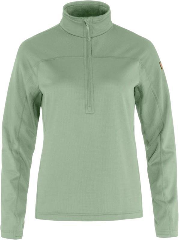 Abisko Lite Fleece Half Zip - Womens - Misty Green 1