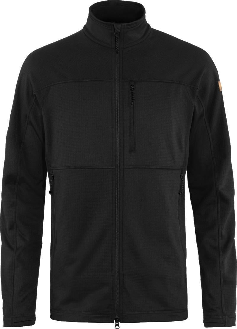Abisko Lite Fleece Jacket - Mens - Black 1