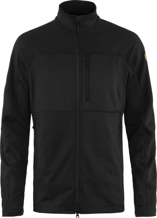 Abisko Lite Fleece Jacket - Mens - Black 1
