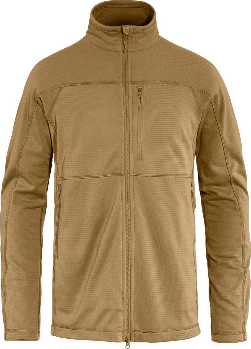 Abisko Lite Fleece Jacket - Mens - Buckwheat Brown 1