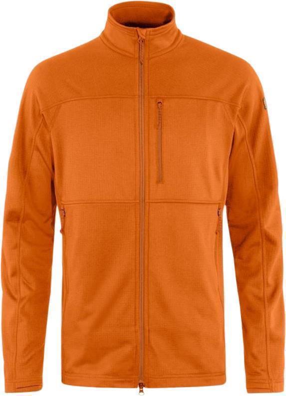 Abisko Lite Fleece Jacket - Mens - Sunset Orange 1
