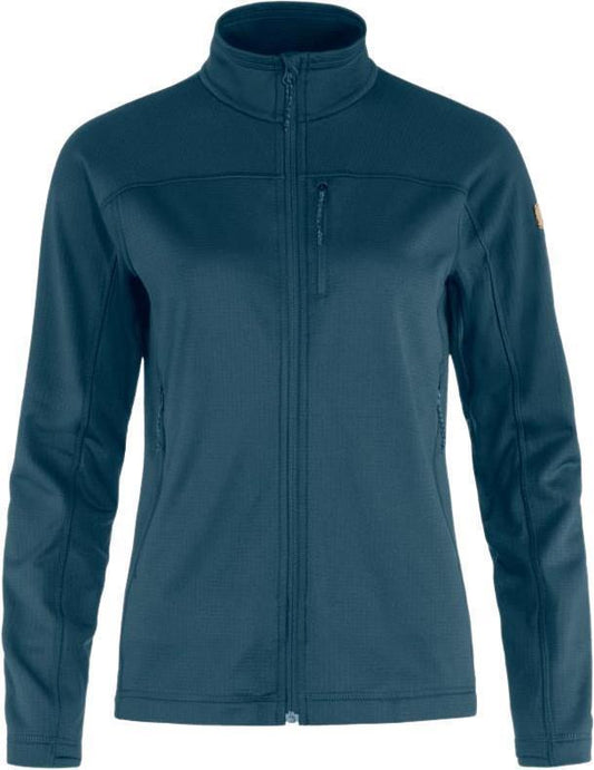 Abisko Lite Fleece Jacket - Womens - Indigo Blue 1