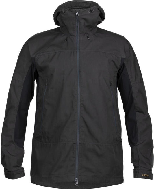 Abisko Lite Trekking Jacket - Mens - Dark Grey / Black 1