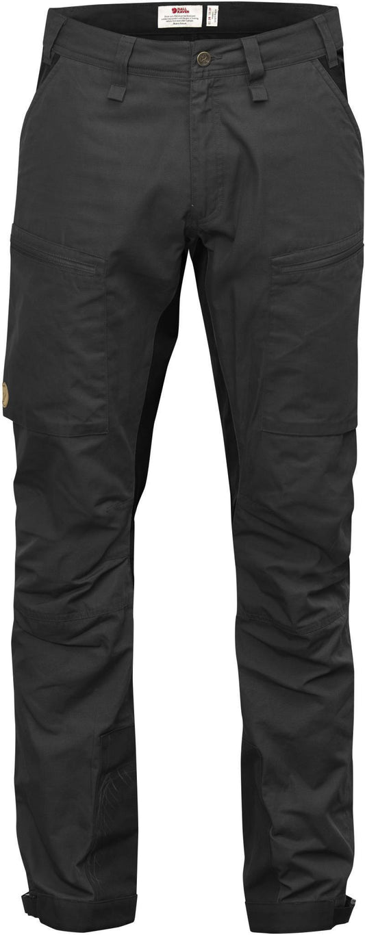 Abisko Lite Trekking Trousers, Long - Mens - Dark Grey 1