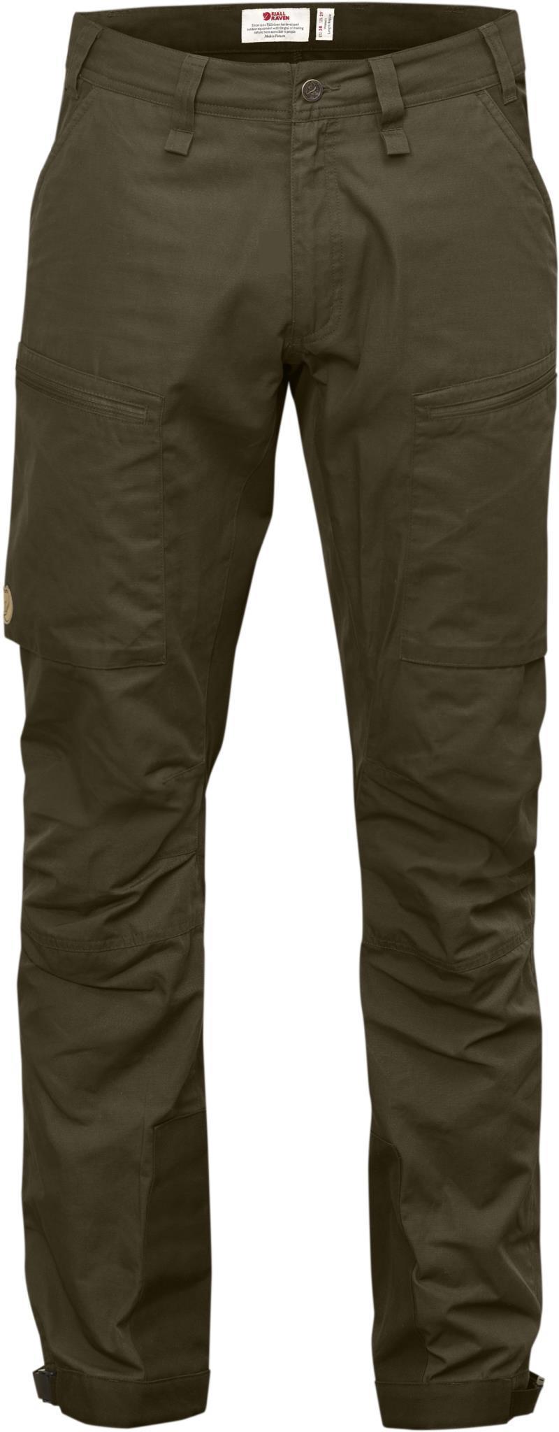 Abisko Lite Trekking Trousers, Reg - Mens - Dark Olive / Dark Olive 1