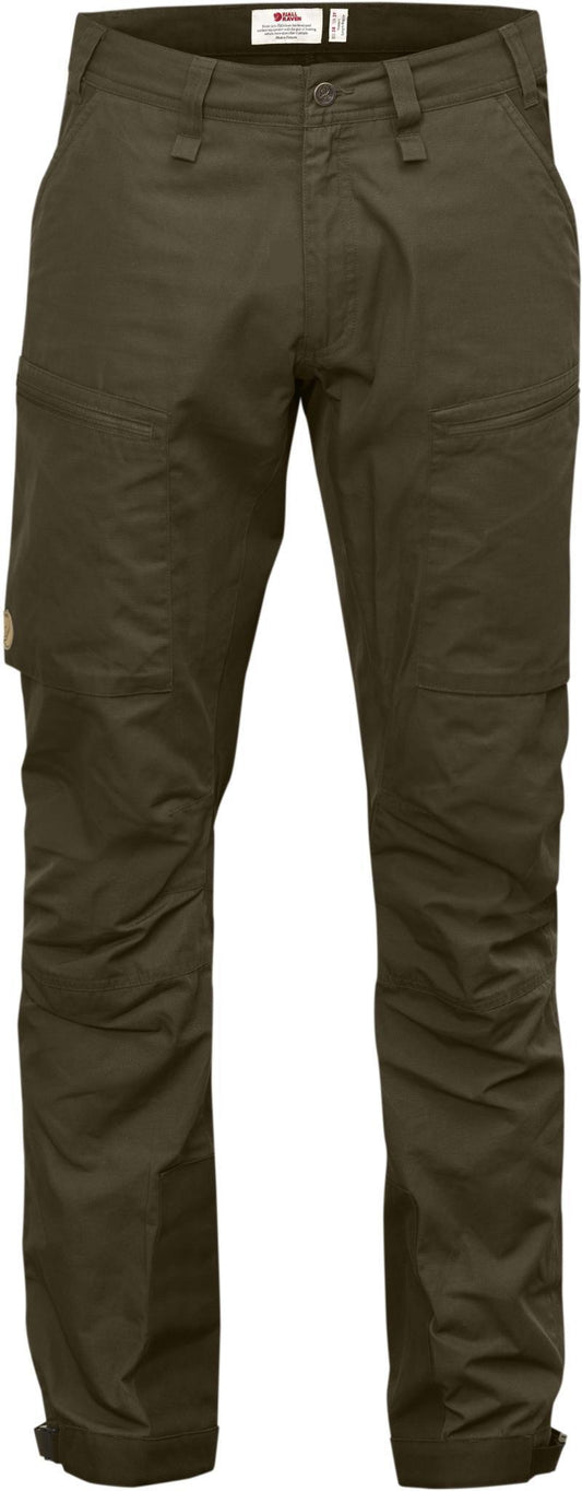 Abisko Lite Trekking Trousers, Reg - Mens - Dark Olive / Dark Olive 1