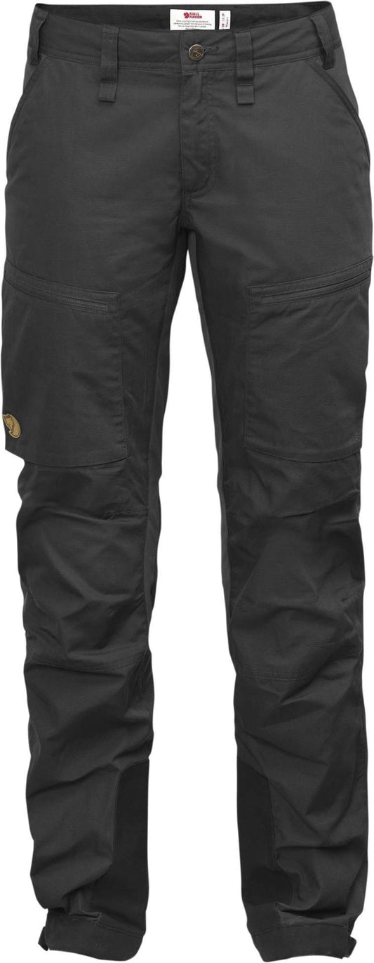 Abisko Lite Trekking Trousers, Reg - Womens - Dark Grey 1