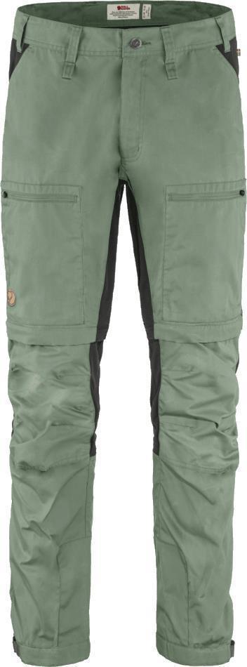 Abisko Lite Trekking Zip-Off Trousers, Reg - Mens - Patina Green / Dark Grey 1