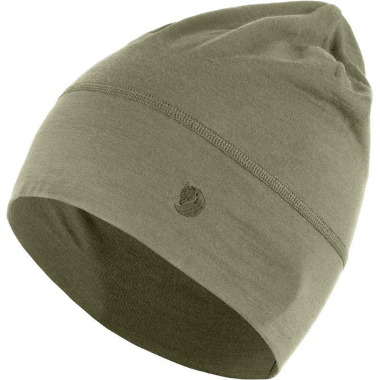 Abisko Lite Wool Beanie - Light Olive 1