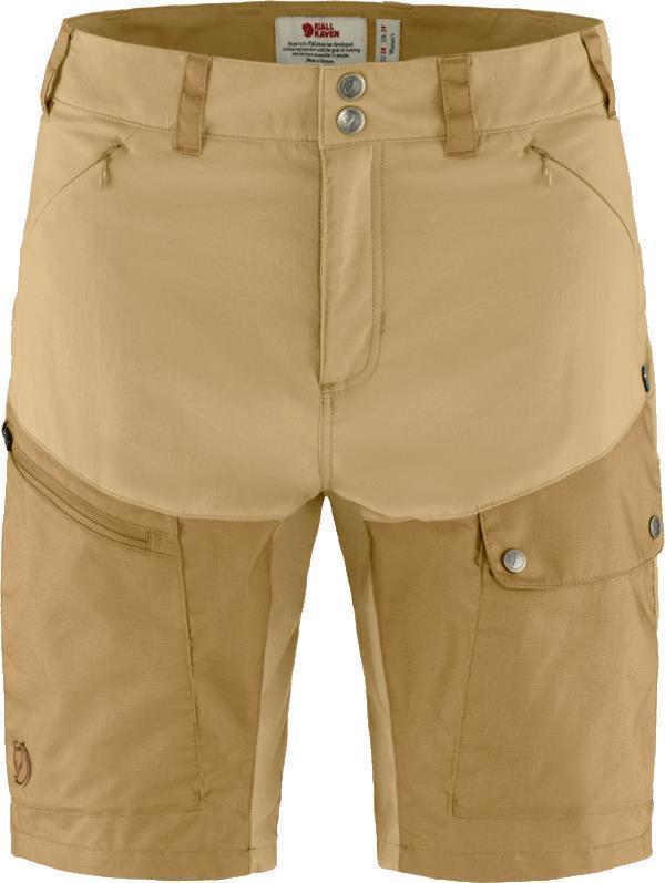 Abisko Midsummer Shorts - Womens - Dune Beige / Buckwheat Brown 1
