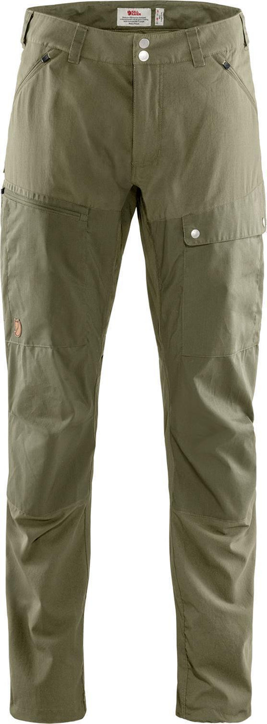 Abisko Midsummer Trousers, Long - Mens - Savanna / Light Olive 1