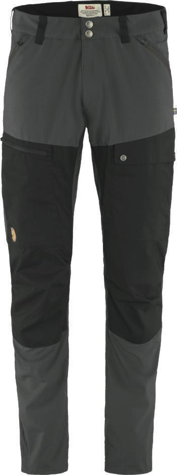 Abisko Midsummer Trousers, Reg - Mens - Dark Grey / Black 1