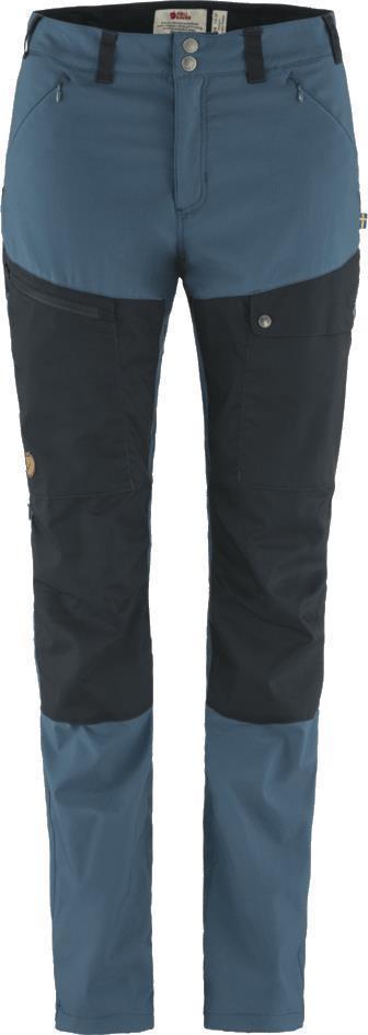 Abisko Midsummer Trousers, Reg - Womens - Indigo Blue / Dark Navy 1