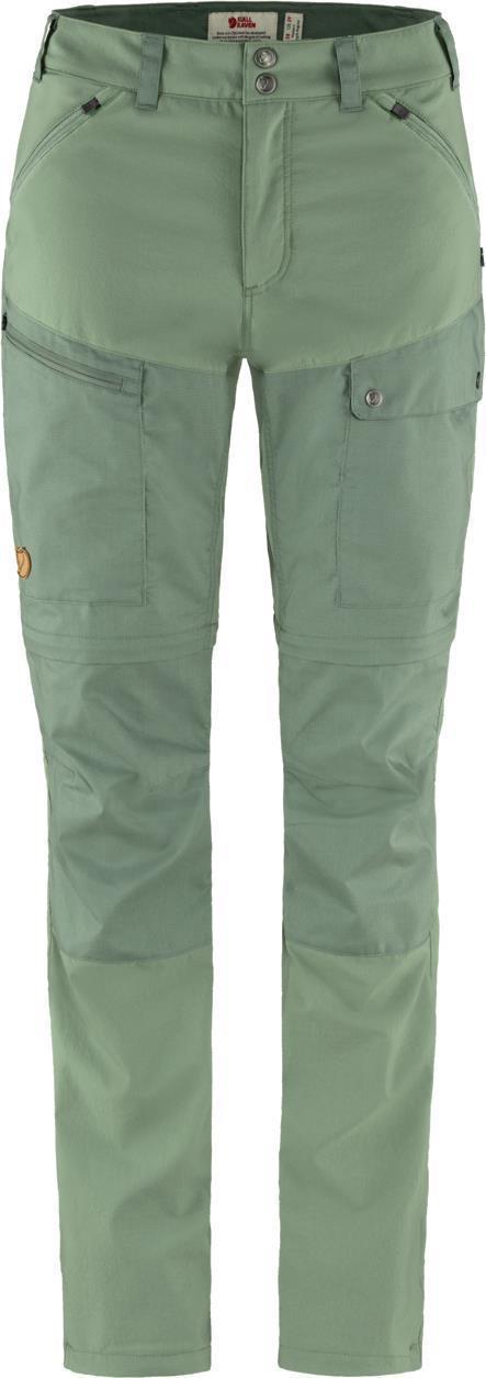 Abisko Midsummer Zip-Off Trousers, Reg - Womens - Jade Green / Patina Green 1