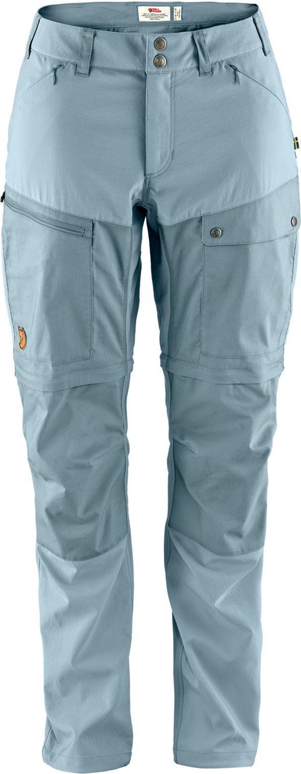 Abisko Midsummer Zip-Off Trousers - Womens - Mineral Blue / Clay Blue 1