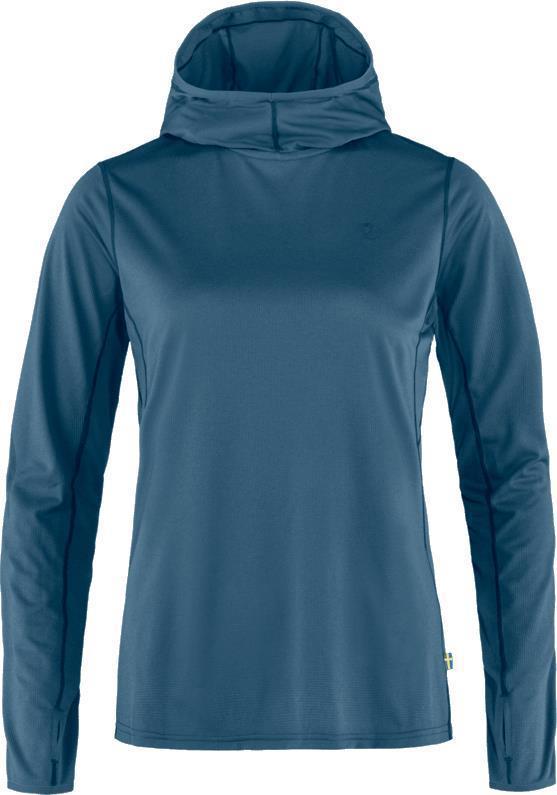 Abisko Sun-Hoodie - Womens - Indigo Blue 1