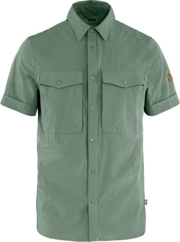Abisko Trekking SS Shirt - Mens - Patina Green 1
