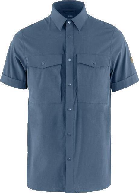 Abisko Trekking SS Shirt - Mens - Uncle Blue 1