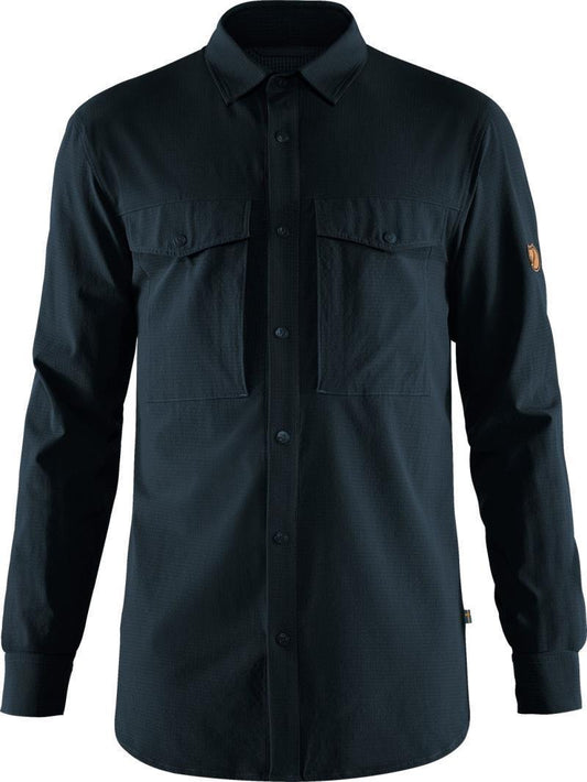 Abisko Trekking Shirt - Mens - Dark Navy 1