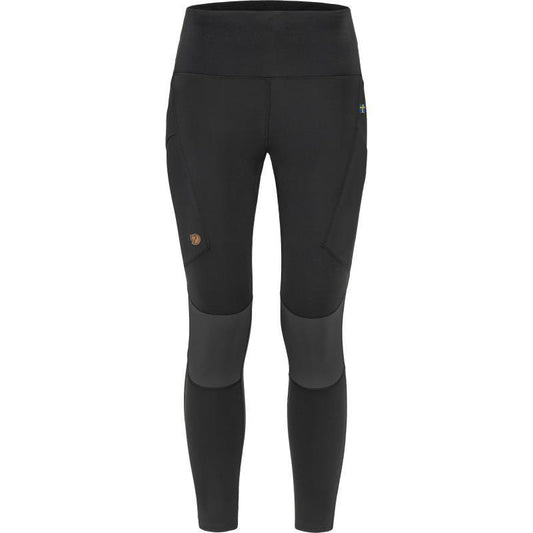 Abisko Trekking Tights Pro - Womens - Black / Iron Grey 1