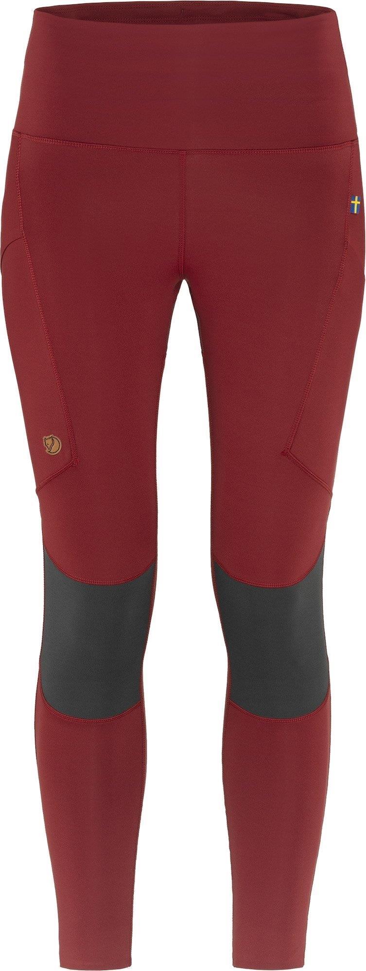 Abisko Trekking Tights Pro - Womens - Pomegranate Red / Iron Grey 1