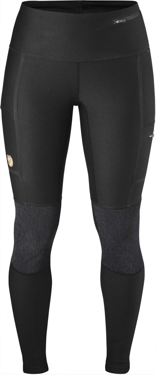 Abisko Trekking Tights - Womens - Black 1