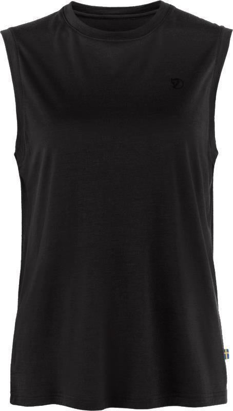 Abisko Wool Tank Top - Womens - Black 1