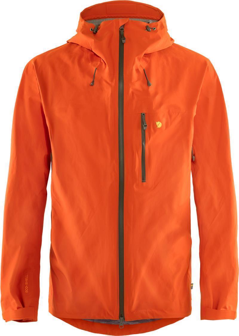 Bergtagen Lite Eco-Shell Jacket - Mens - Hokkaido Orange 1
