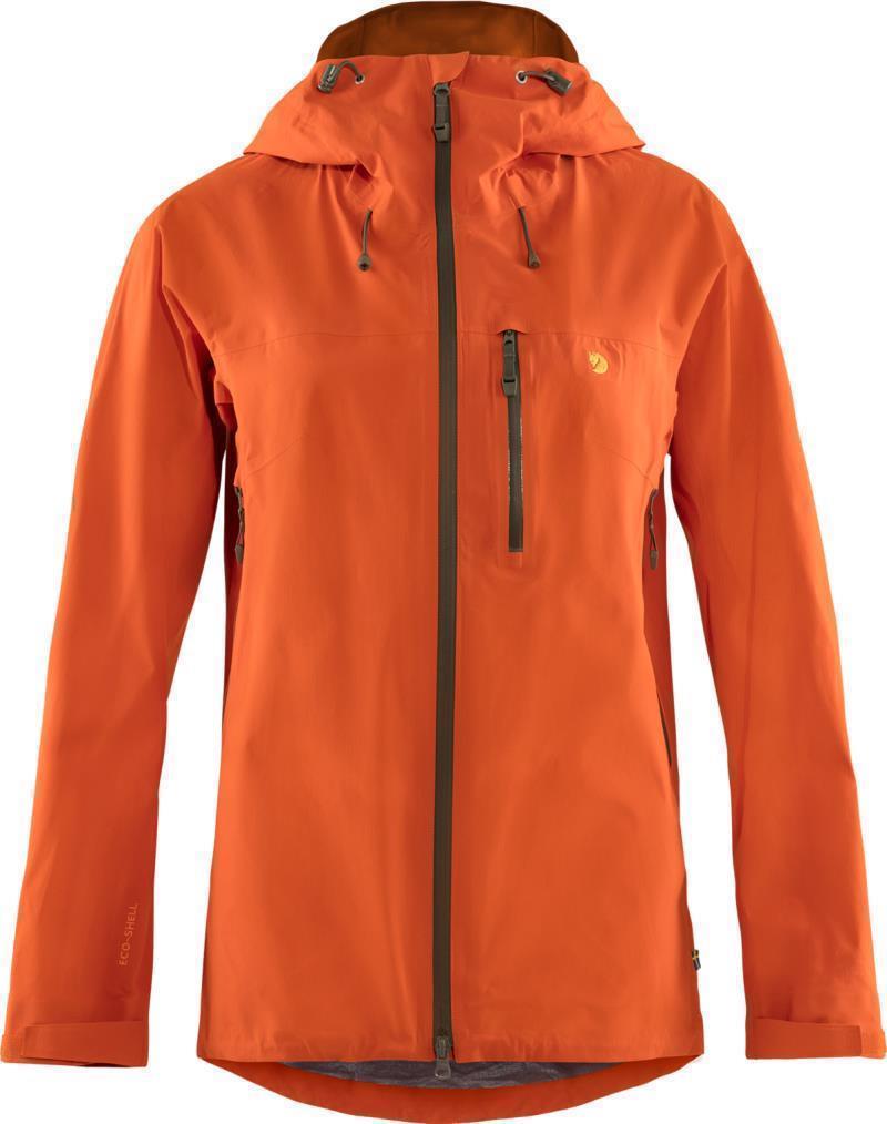 Bergtagen Lite Eco-Shell Jacket - Womens - Hokkaido Orange 1