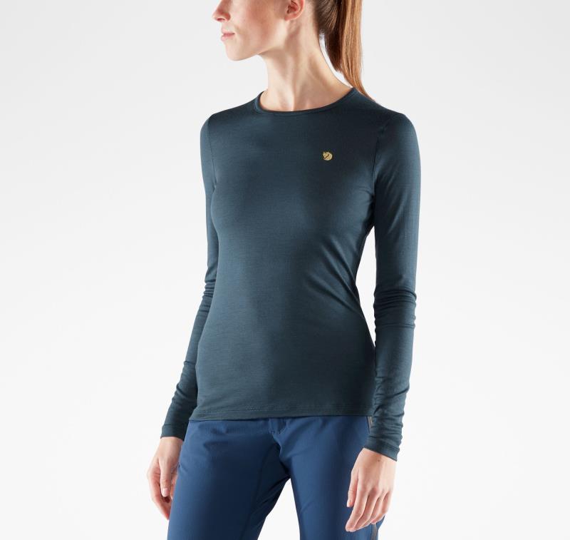 Bergtagen Thinwool LS T-Shirt - Womens - Mountain Blue 3