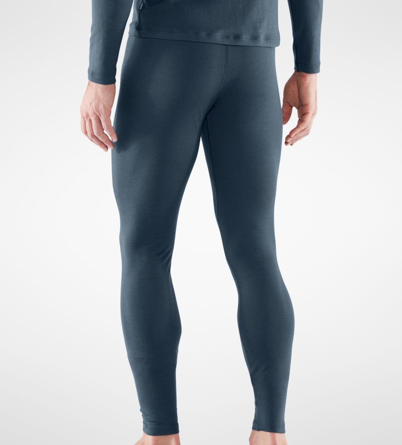 Bergtagen Thinwool Long Johns - Mens - Mountain Blue 4