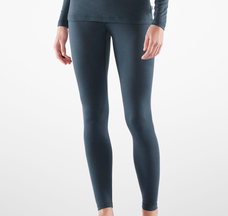 Bergtagen Thinwool Long Johns - Womens - Mountain Blue 3