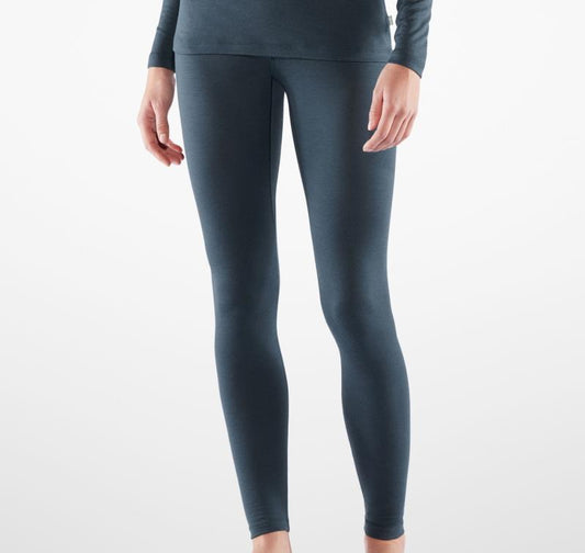 Bergtagen Thinwool Long Johns - Womens - Mountain Blue 3