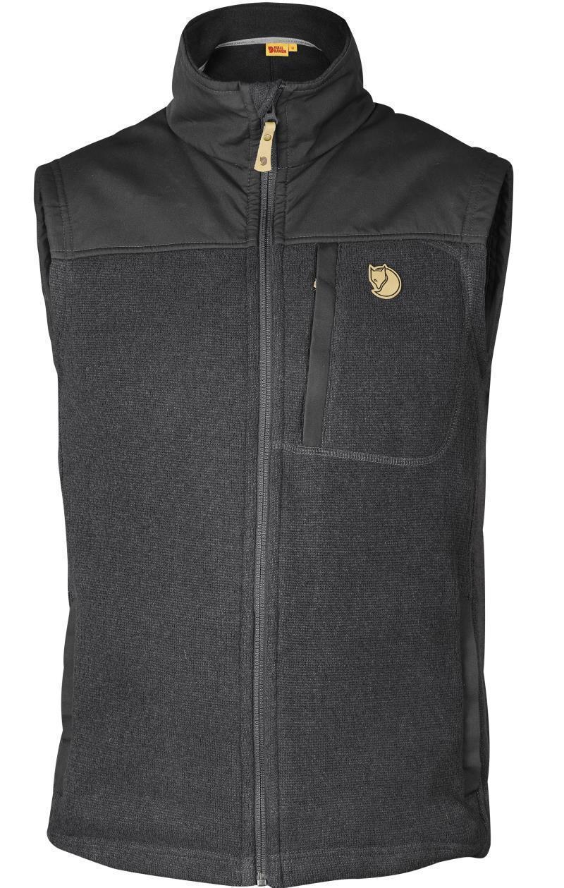 Buck Fleece Vest - Mens - Graphite 1