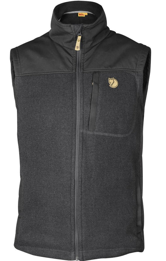 Buck Fleece Vest - Mens - Graphite 1