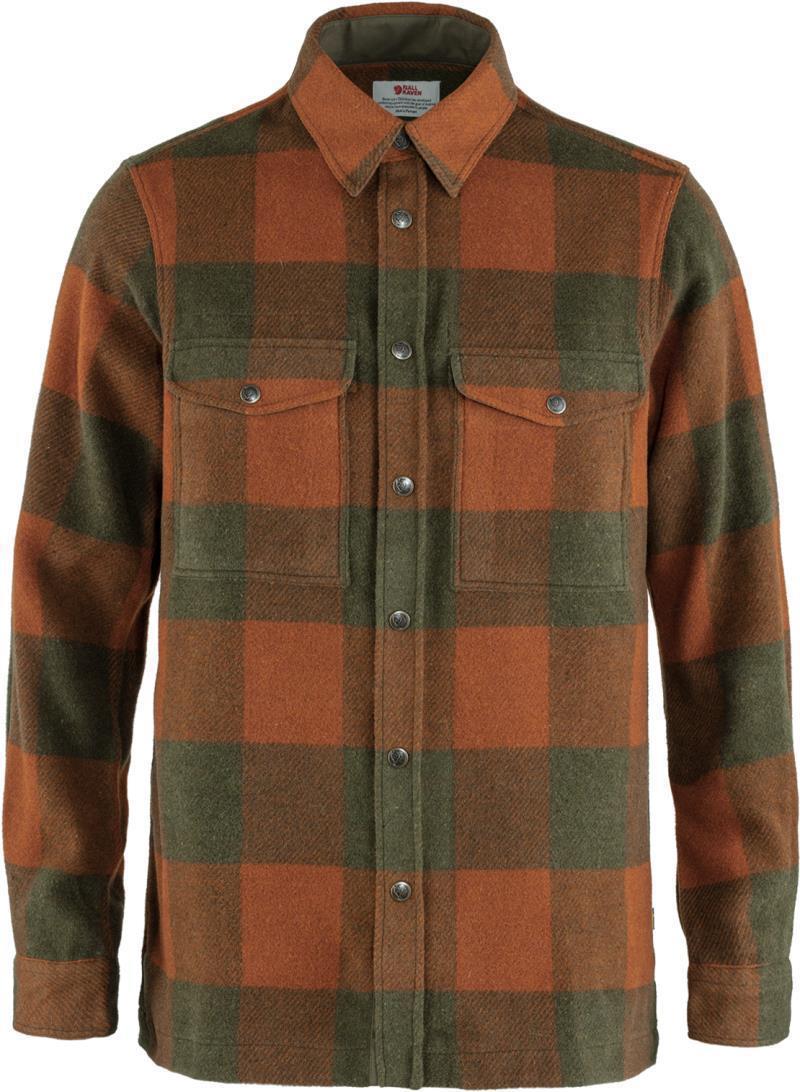 Canada LS Shirt - Mens - Autumn Leaf / Laurel Green 1