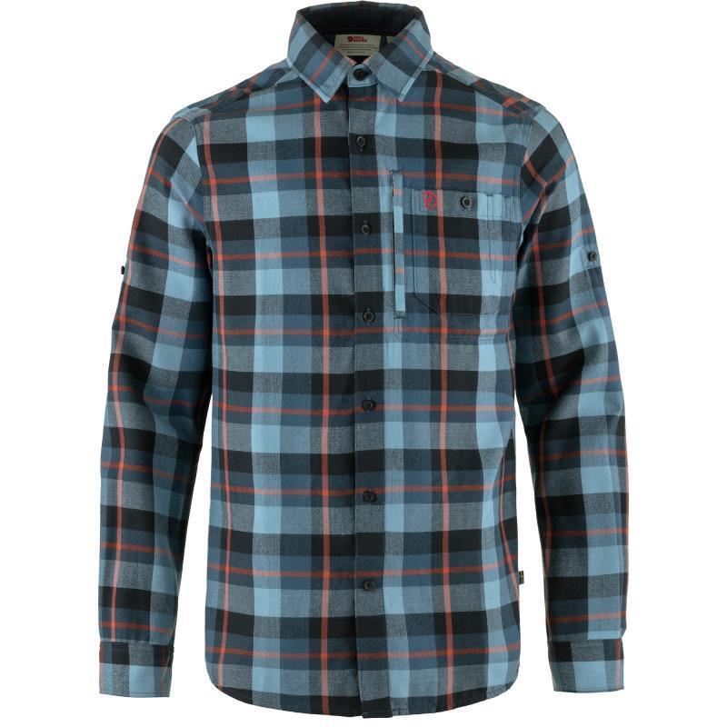 Fjallglim Shirt - Mens - Indigo Blue / Dawn Blue 1