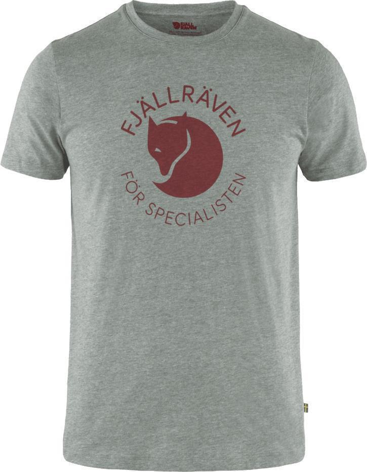 Fjallraven Fox T-Shirt - Mens - Grey Melange 1