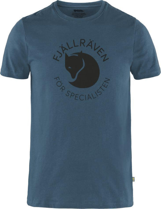 Fjallraven Fox T-Shirt - Mens - Indigo Blue 1