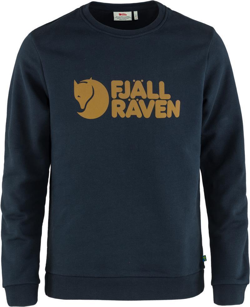 Fjallraven Logo Sweater - Mens - Dark Navy 1